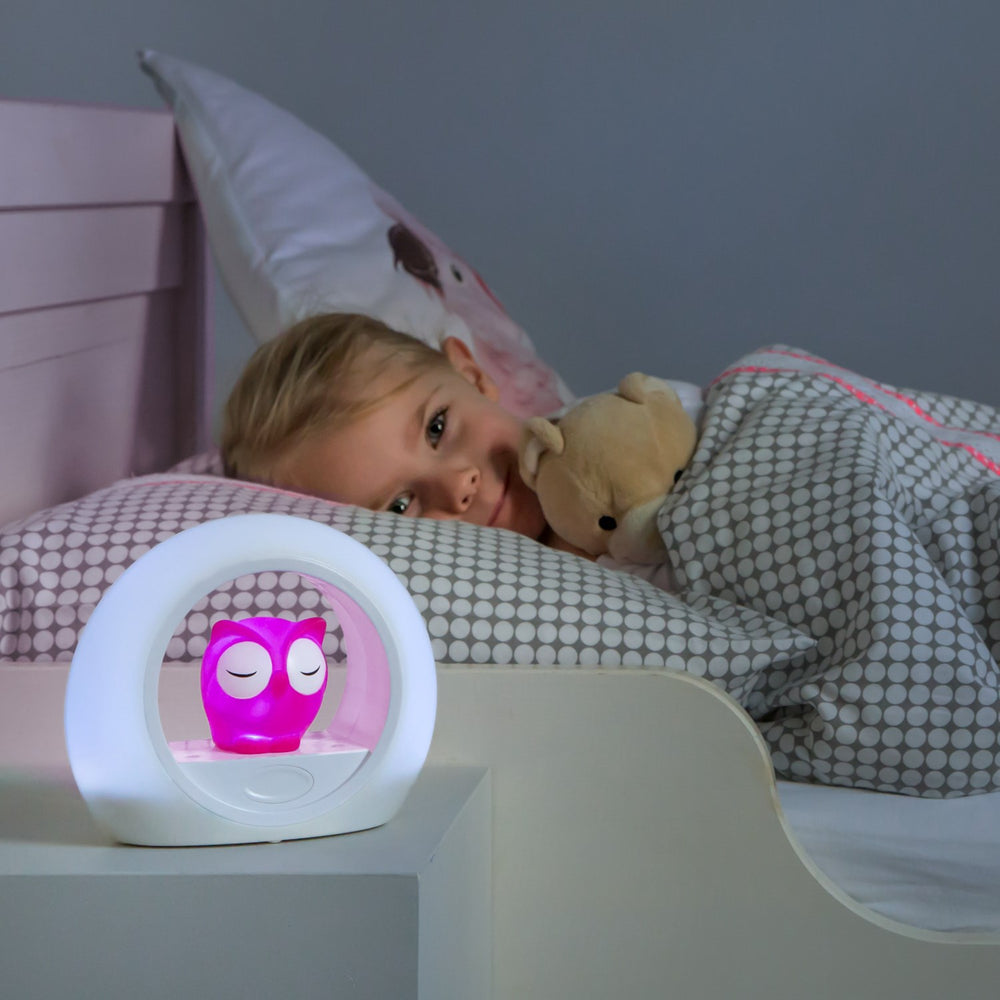 Køb Zazu Pink Lou The Owl Nightlight