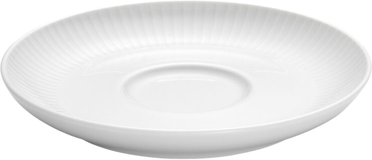 Pillivuyt Plissé underkop 14 cm. Hvid