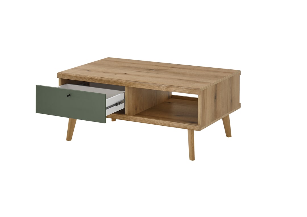 Couchtisch ALVA 107x67 cm Evoke Eiche teilmassiv
