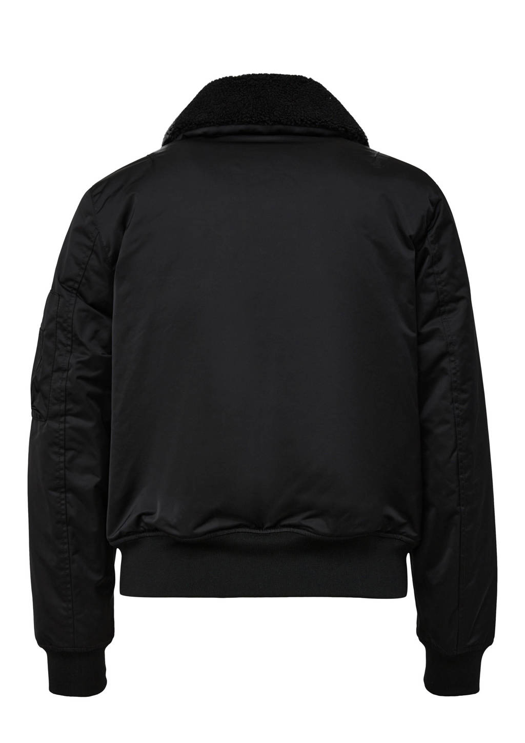 s.Oliver bomberjack winter zwart