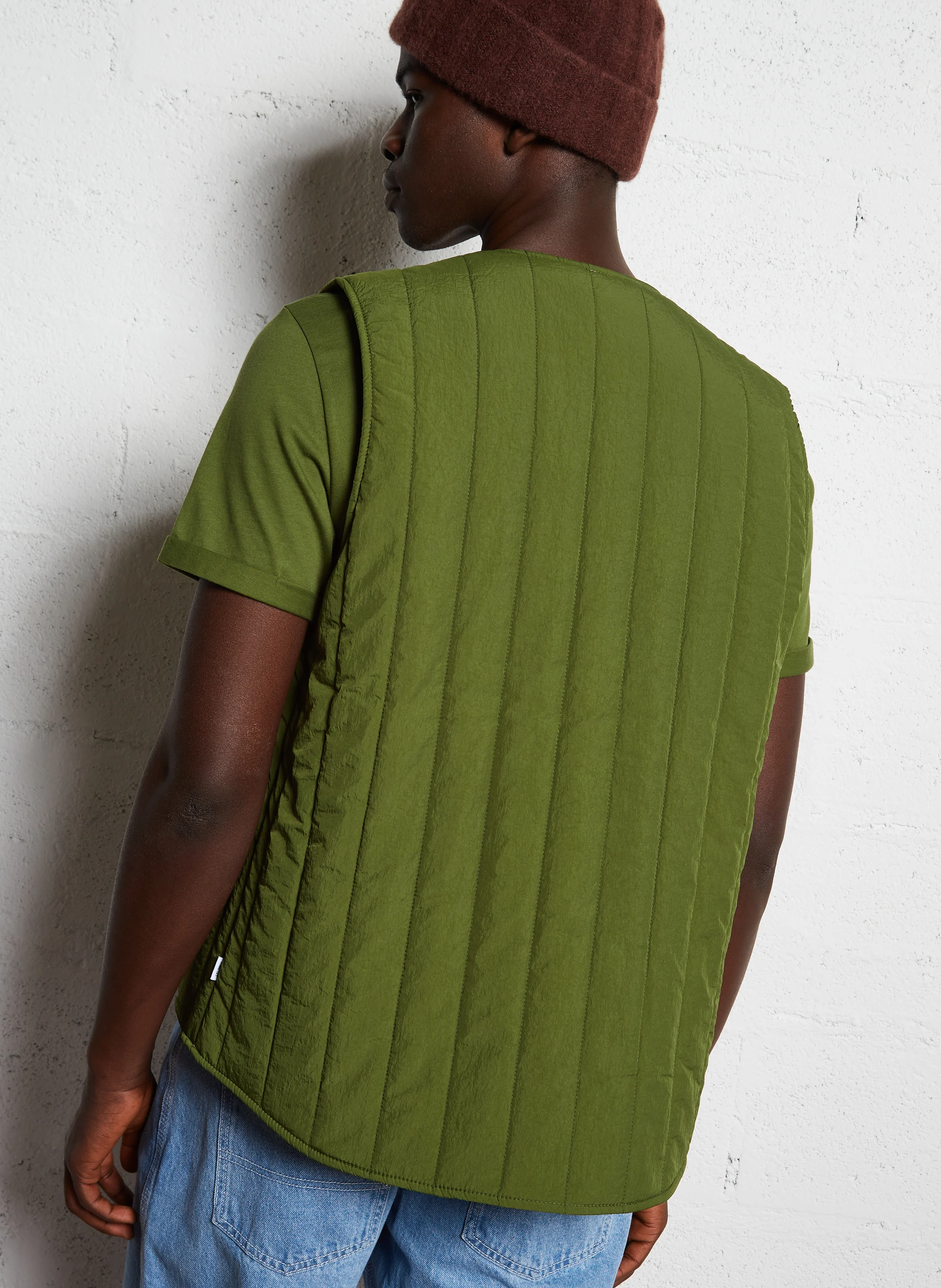 MARTIN - Veste col V | Vert