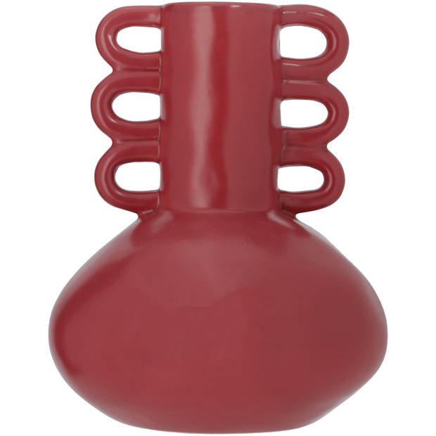 Blokker Vaas Dolce Vita - d20x26 cm - Fuchsia Roze