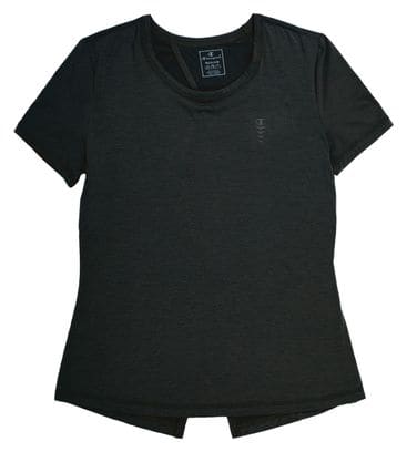 Maillot Manches Courtes Femme Champion Athletic Club Noir