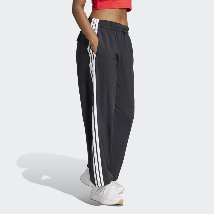 Adidas Pantalon parachute en toile 3 bandes Essentials Lifestyle