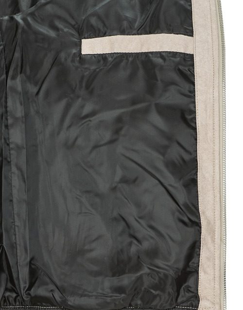 Jack & Jones - JJEROCKY FAUX SUEDE BOMBER Beige