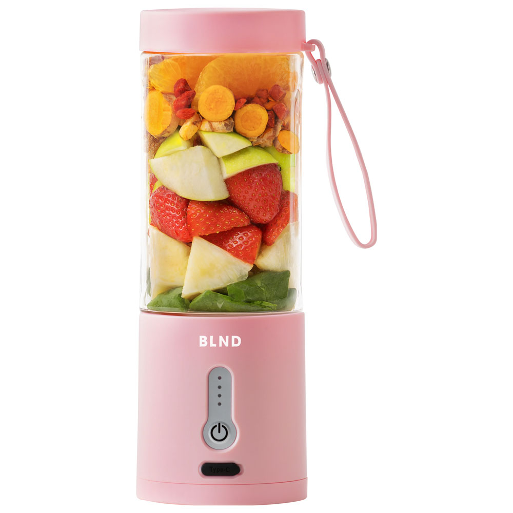 (530ml) Pink Blender Standmixer Elektrischer Smoothie Maker Tragbarer Mixer To Go (40151224) - Pink