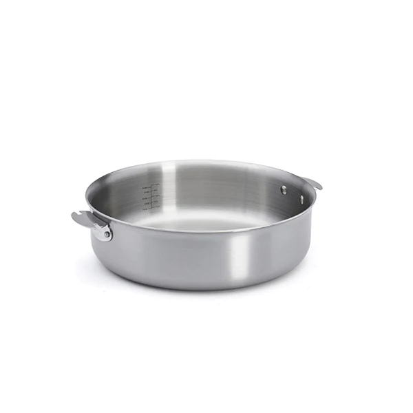 Sauteuse droite inox Alchimy Loqy 28 cm De Buyer