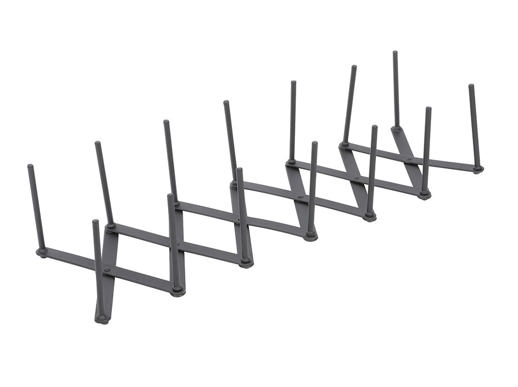 ORGANIZADOR PARA GAVETAS ACTUEL EM METAL PRETO 56X13X7.5CM