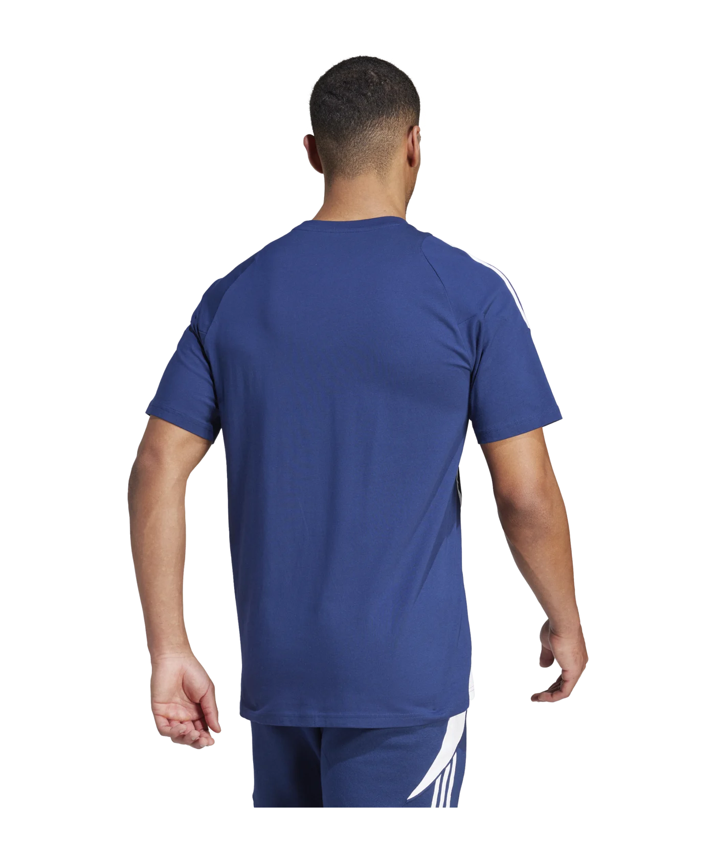 adidas Tiro 24 T-Shirt Blau Weiss