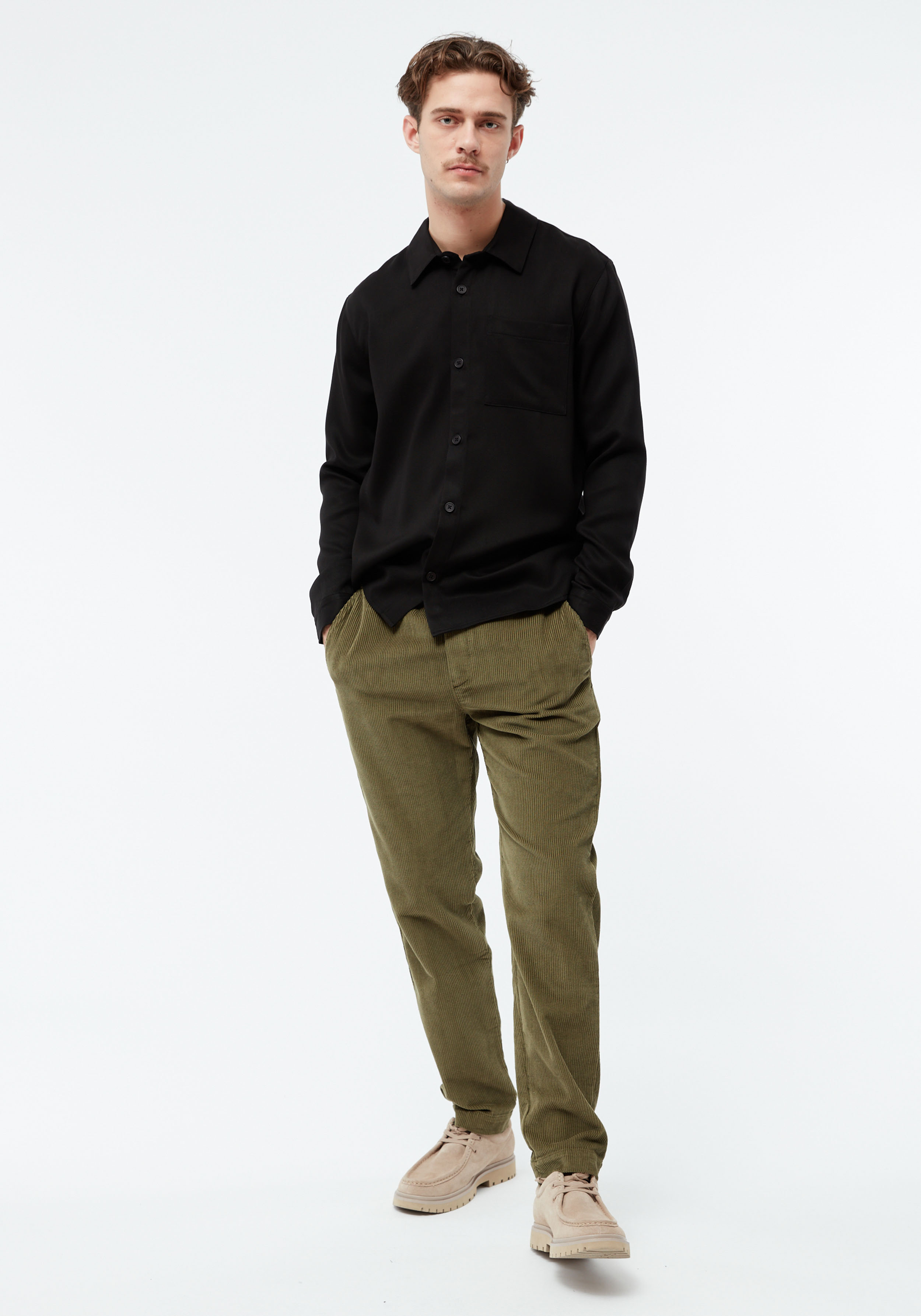 Givn Berlin Cord-Hose GBEric Khaki