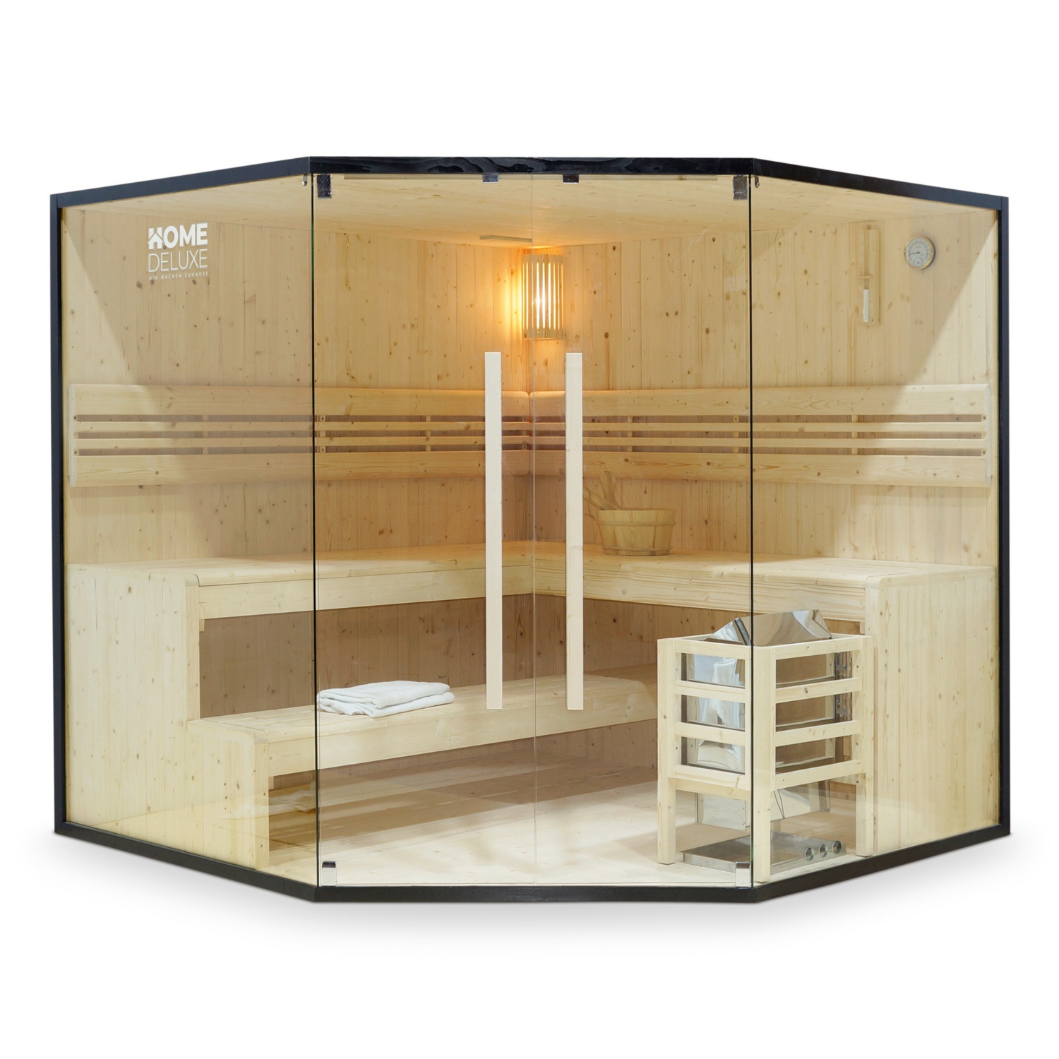 HOME DELUXE Traditionelle Sauna SHADOW XL BIG