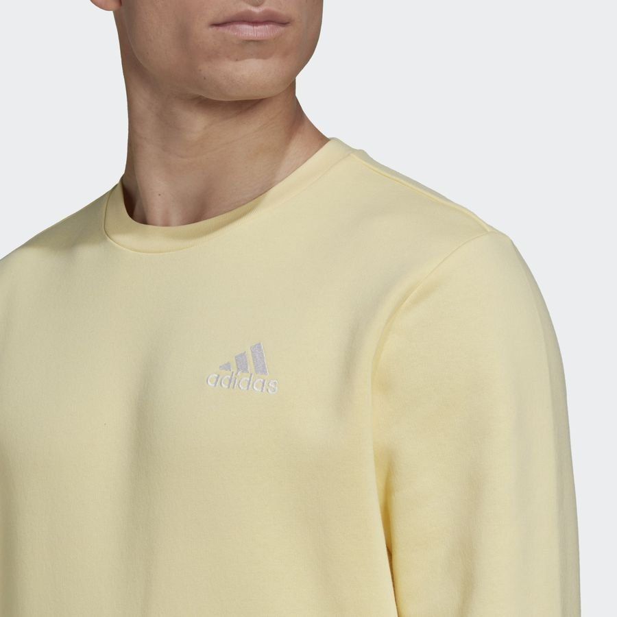 adidas Sweat Feelcozy - Jaune/Blanc