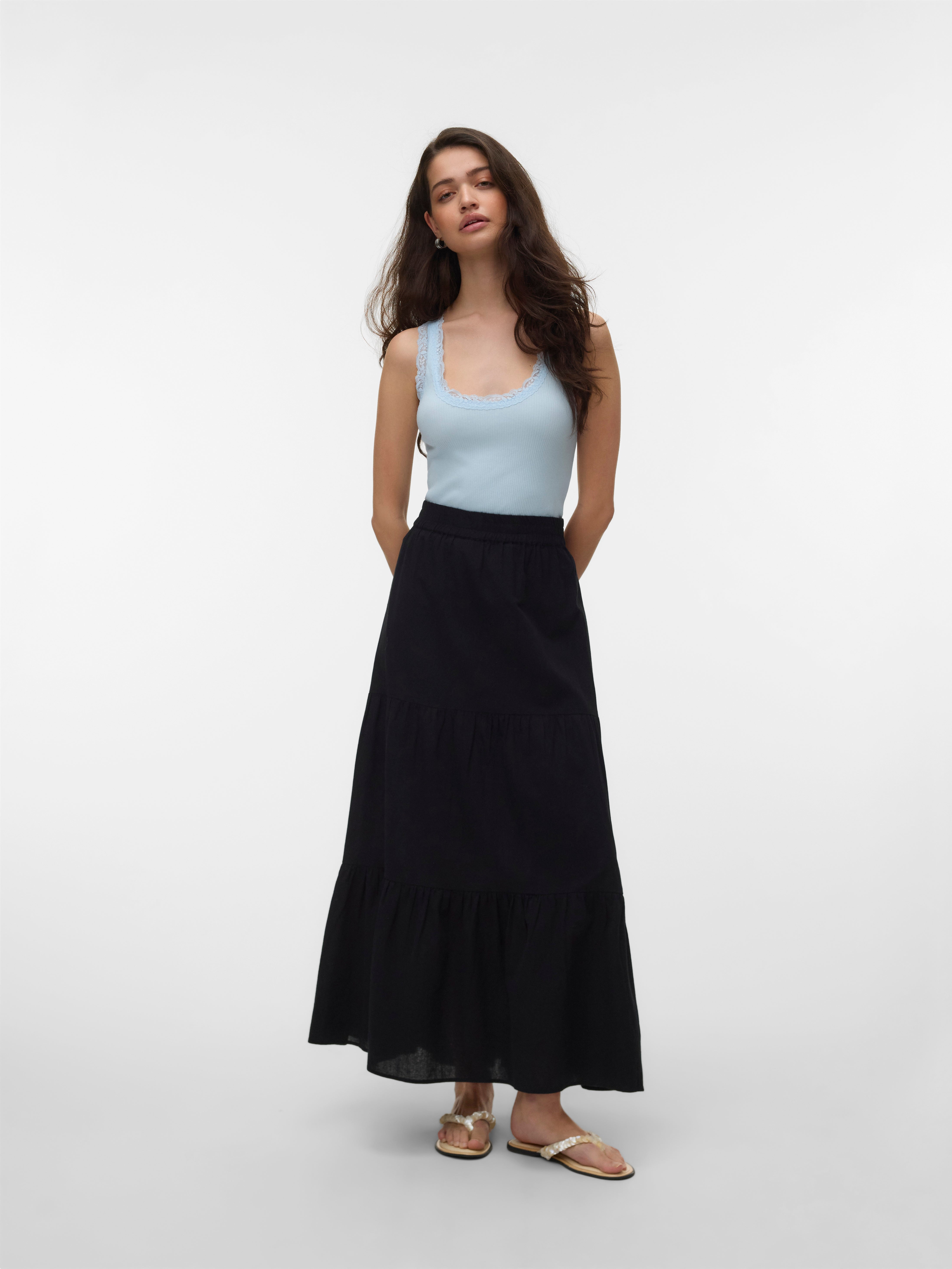 VMDICTHE High waist Lange rok