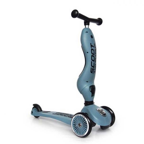 Scoot and Ride Trotinete 2 em 1 Highwaykick One Steel