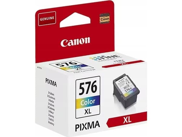 Canon CL-576XL - 12.6 ml - Høy ytelse - farge (cyan, magenta, gul) - original - blekkpatron - for PIXMA TR4750i, TR4751i, TS3550i, TS3551i