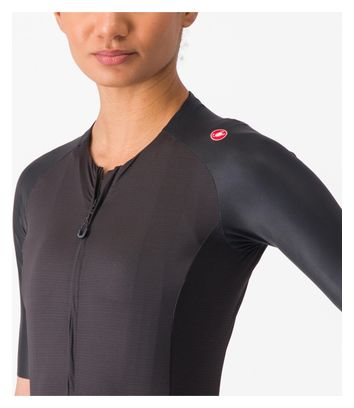 Maillot Manches Courtes Femme Castelli Aero Pro 7.0 Noir