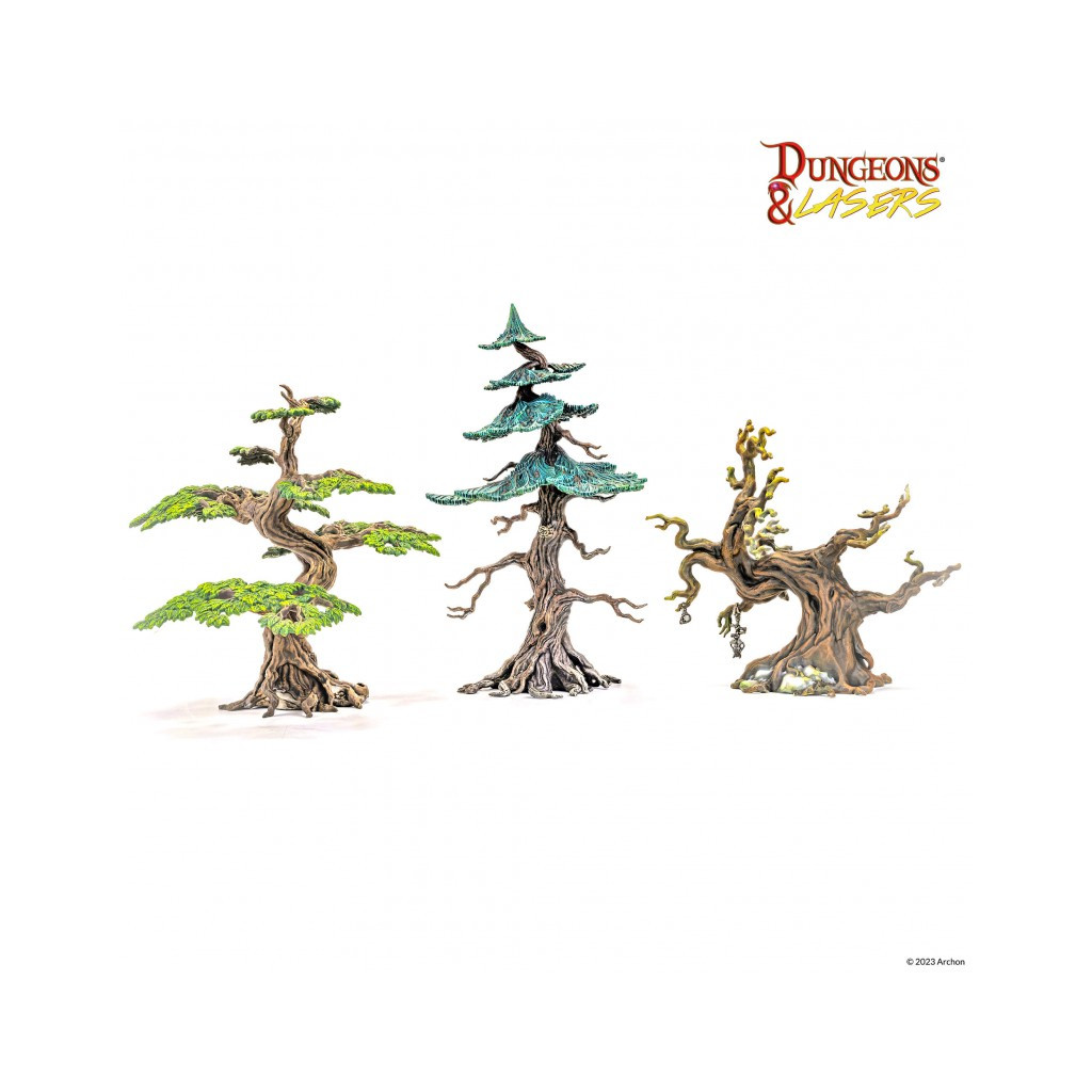 Dungeons & Lasers - Décors - Trees pack