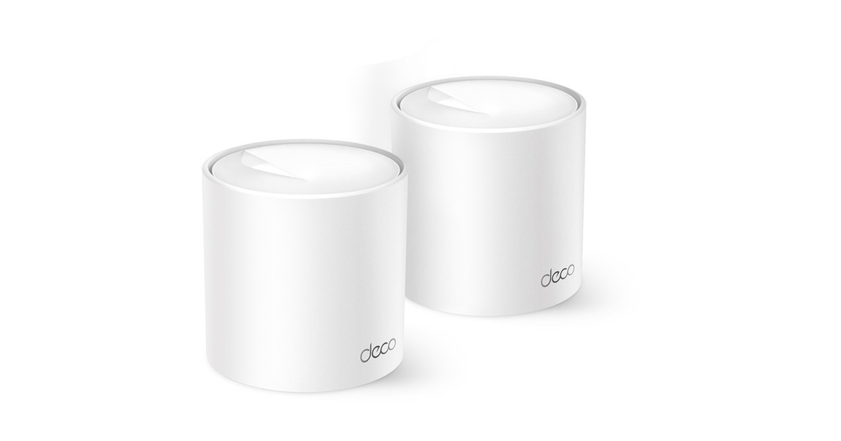TP-LinkDeco X10 mesh router  (Wit, 2 stuks)
