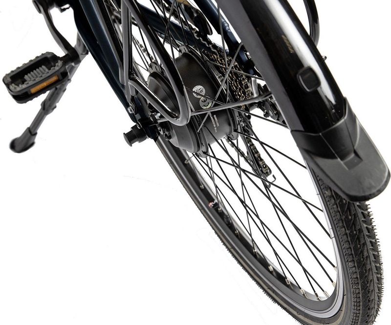 Villette - L' Amant Eco Bg - Elektrische Damesfiets - Zwart - Aluminium Frame