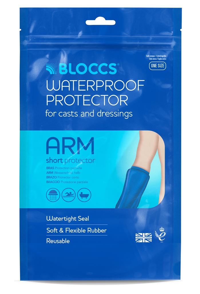 Bloccs Bad und Dusche Wasserschutz für den Arm 25-42/53cm Erwachsene 1 Stk