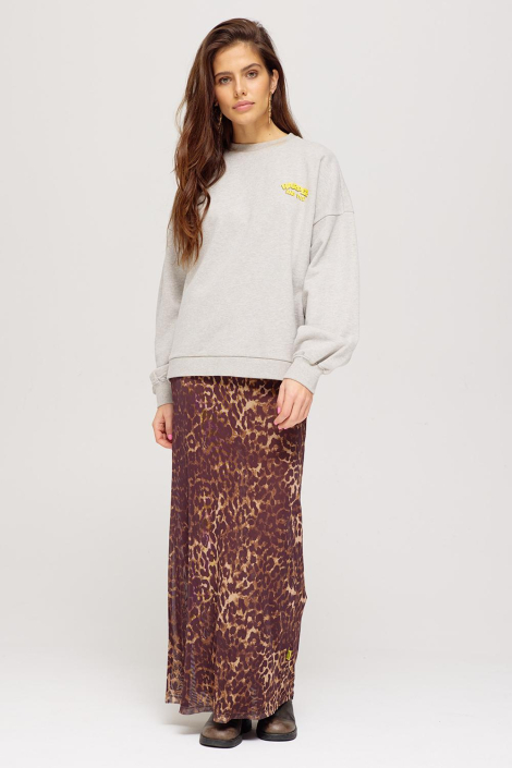 Harper & Yve grijze dames sweater