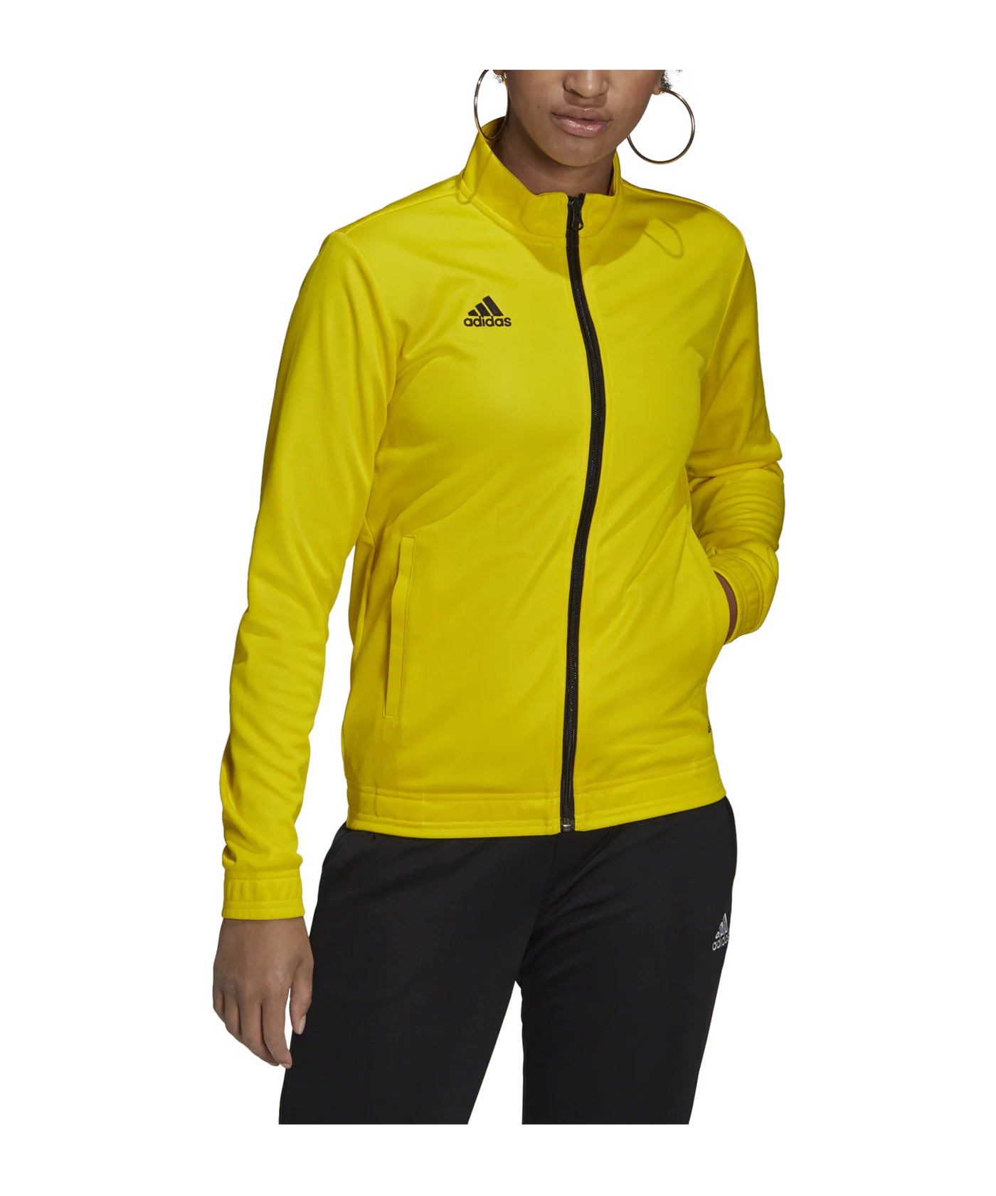 adidas Entrada 22 TK Trainingsjacke Damen Gelb