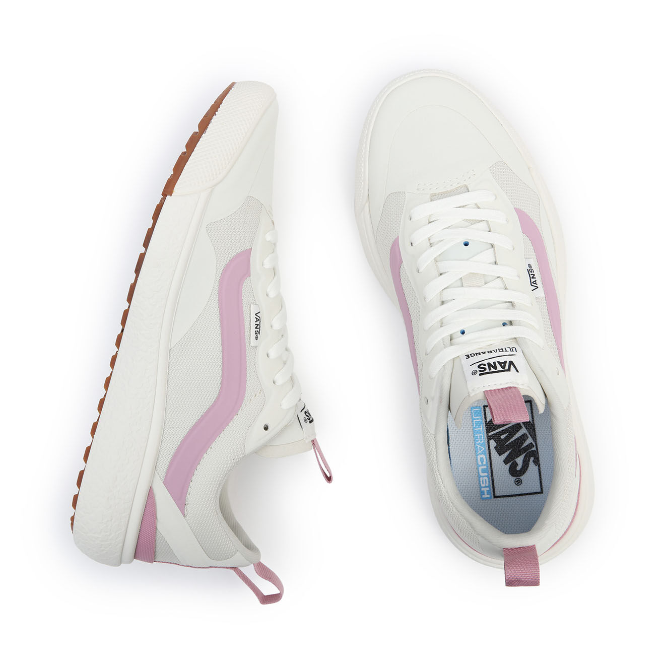 Vans Sneakers en Cuir & Textile UltraRange EXO blanc/rose