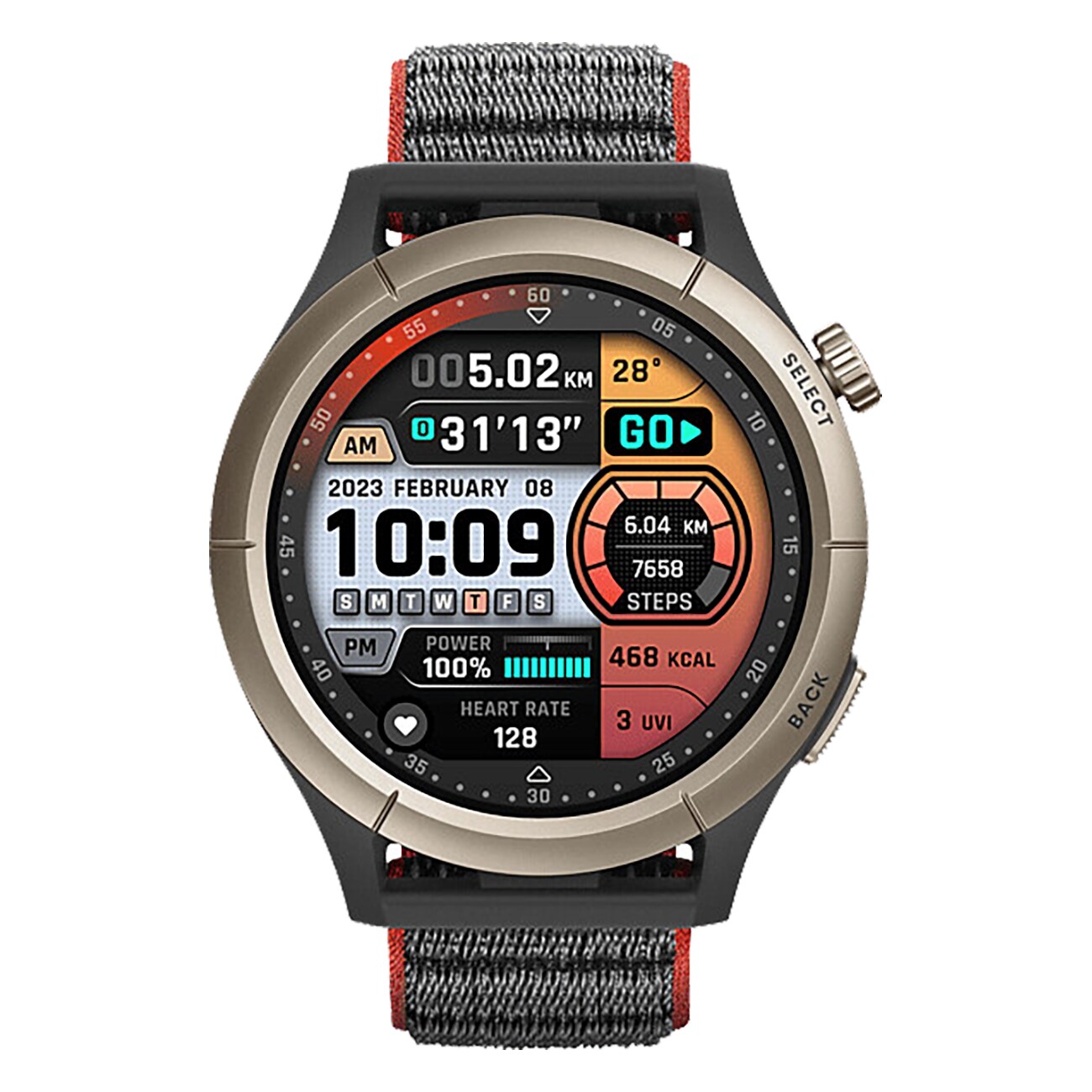 Amazfit Cheetah (Round) grau Smartwatch