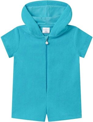 Saltabad Charlie Frotté Jumpsuit, Turkis
