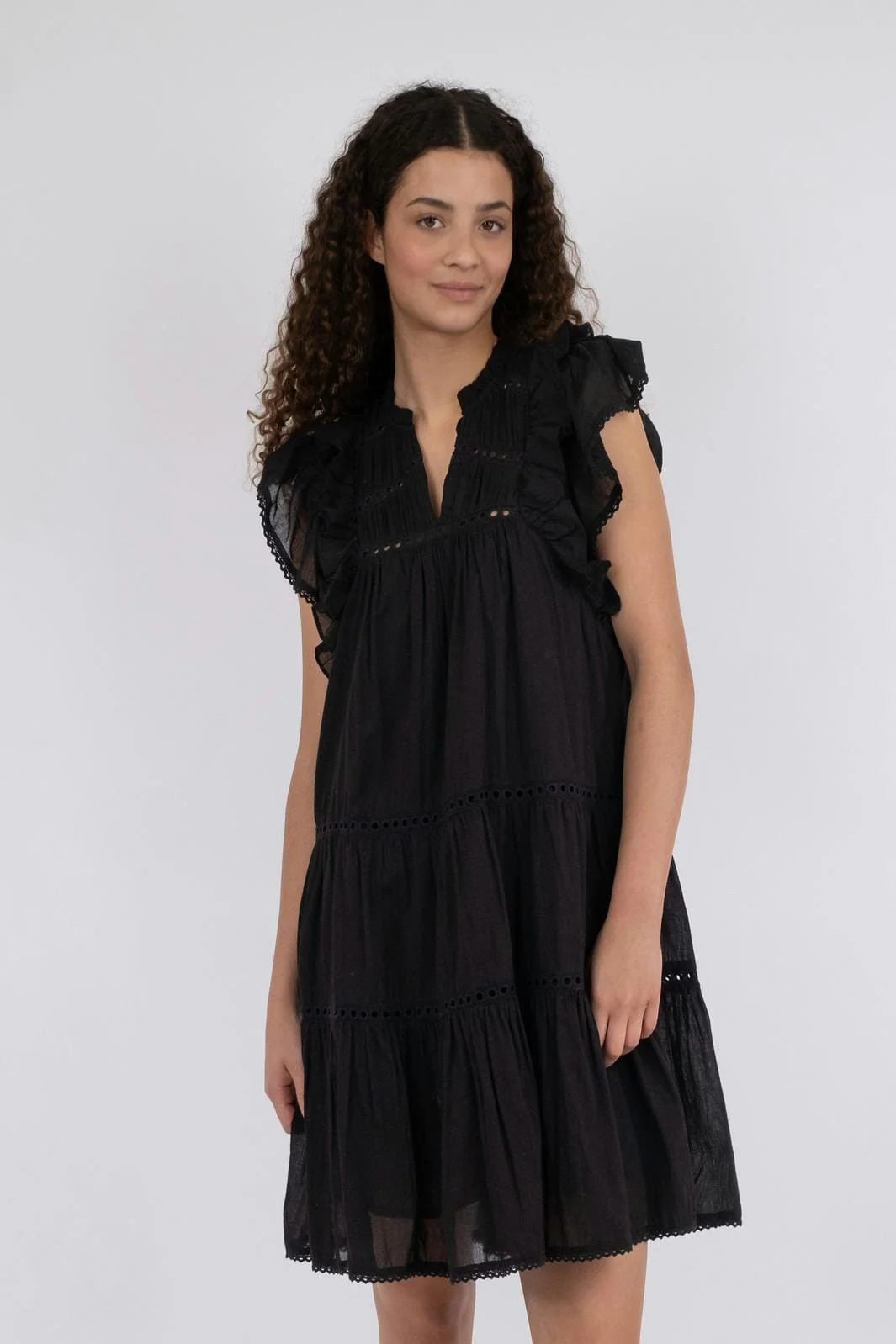 Neo Noir Jamma S Voile Dress black