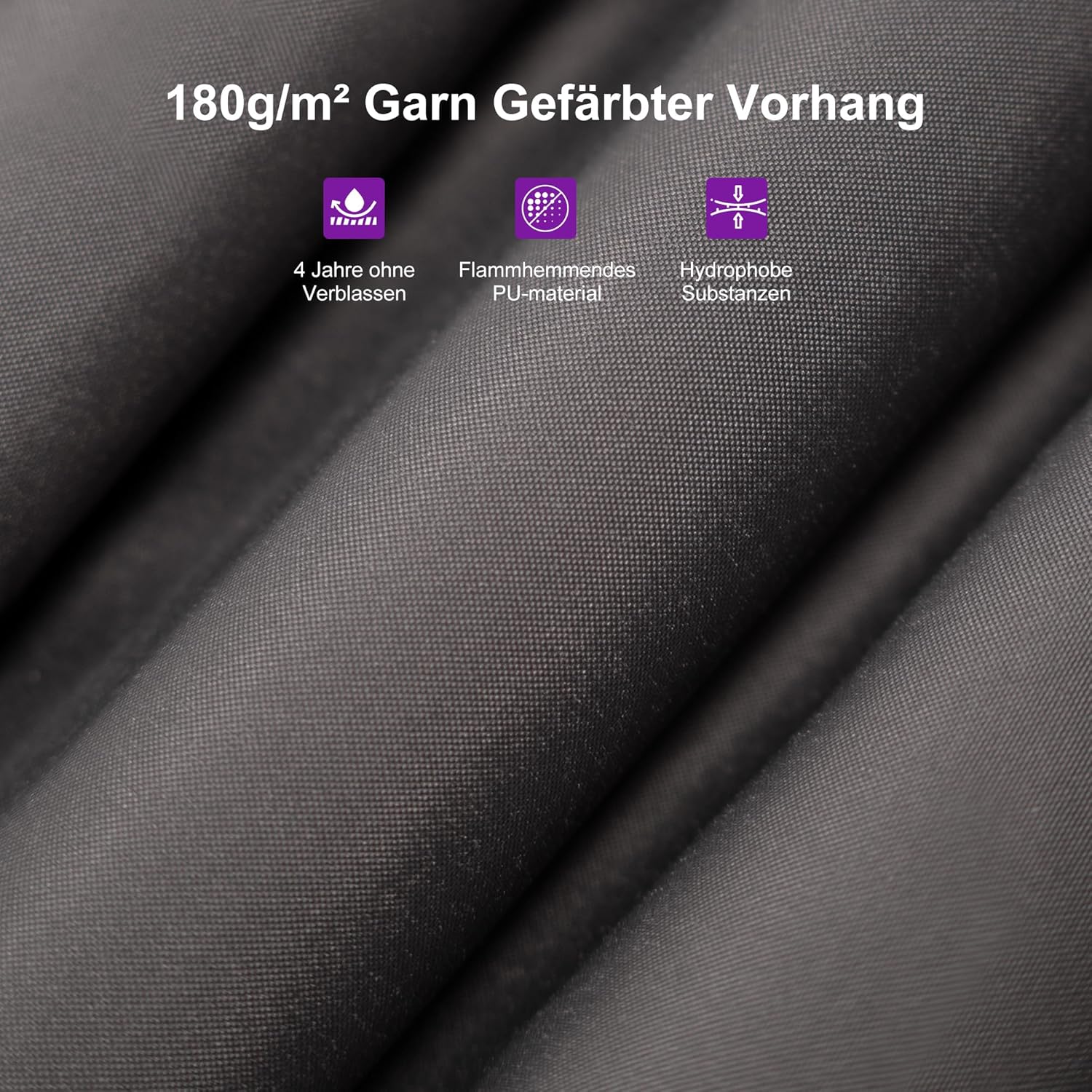 PURPLE LEAF Alu Pavillon 3 x 4 m Wasserdicht Stabil Winterfest Gartenpavillon mit Seitenteile Hardtop Pavillon mit Stahldach, Grau