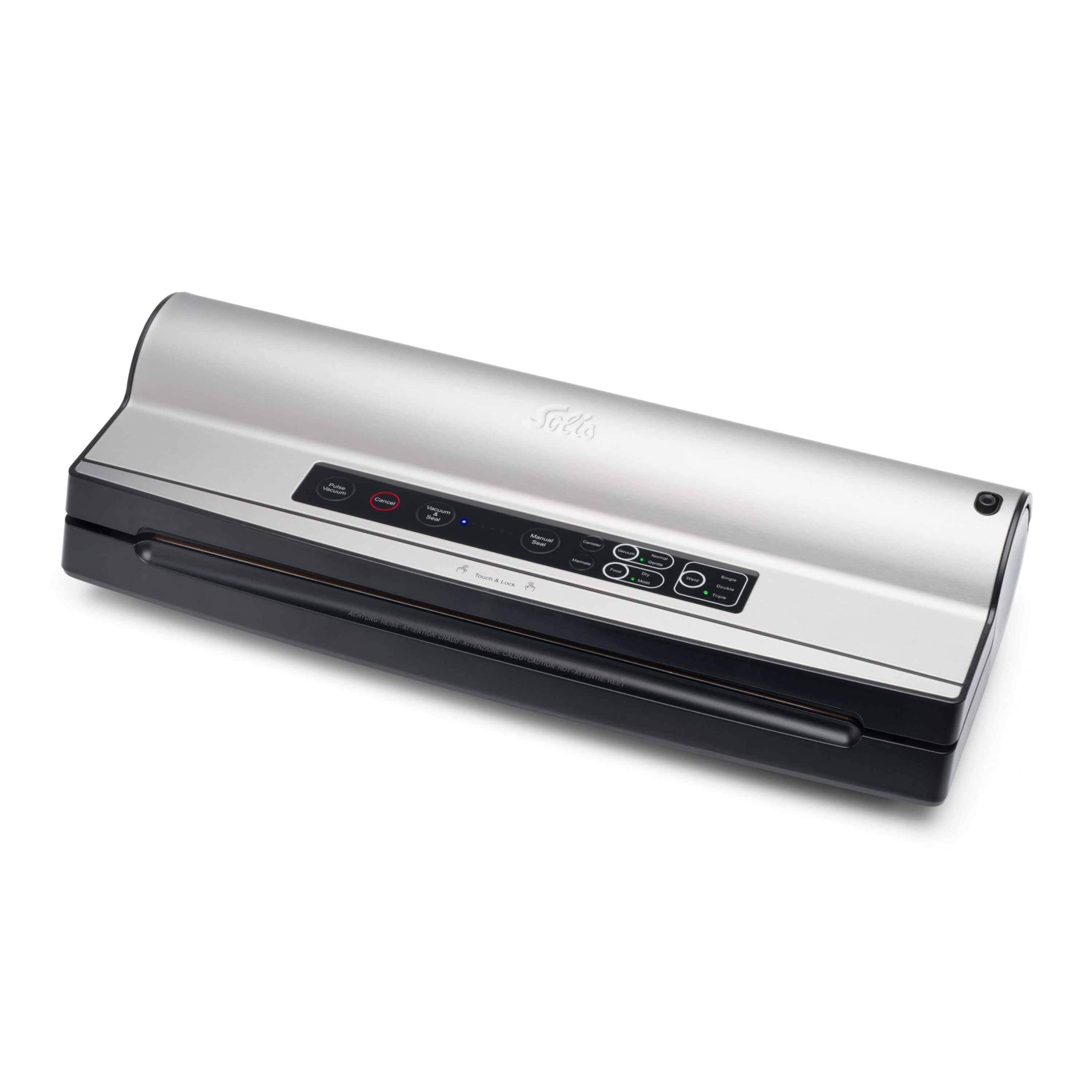 Solis Vakuumierer 40 cm Beutel, Vakuumschlauch, marinieren