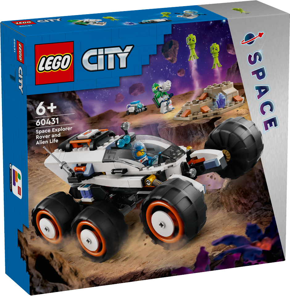 LEGO City - Rumkøretøj og fremmed livsform (60431)