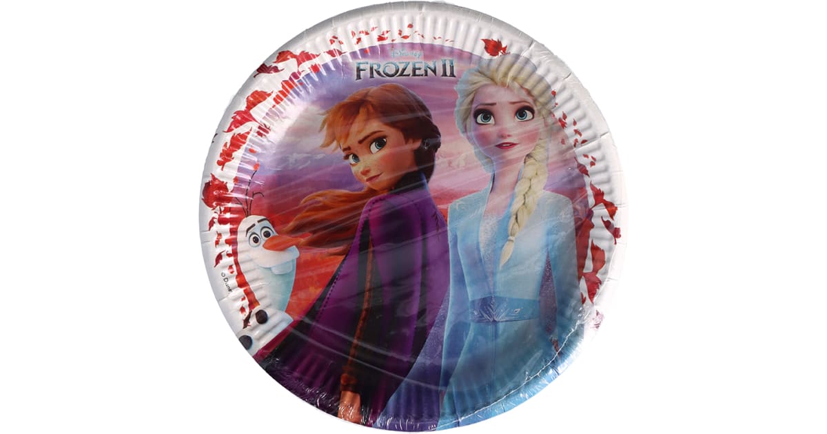 Pappteller Frozen II 23 cm