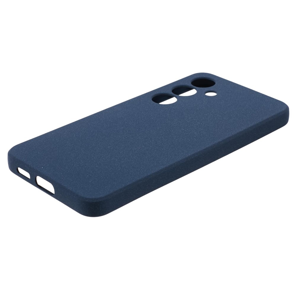 Samsung Galaxy S24 Gummi Case Hülle mit Kameraschutz - Dunkelblau