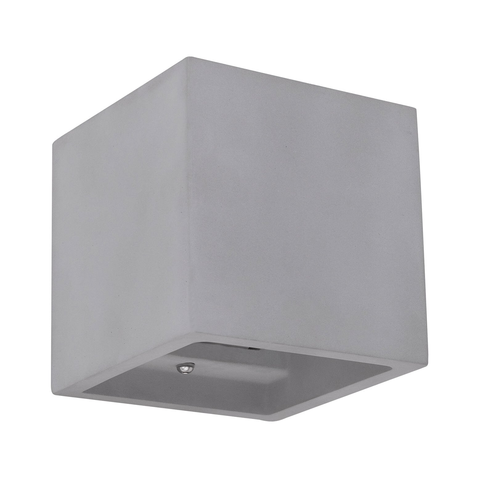 GLOBO Retrofit Wandleuchte Timo 11,5x11,5 cm 11,5 cm grau