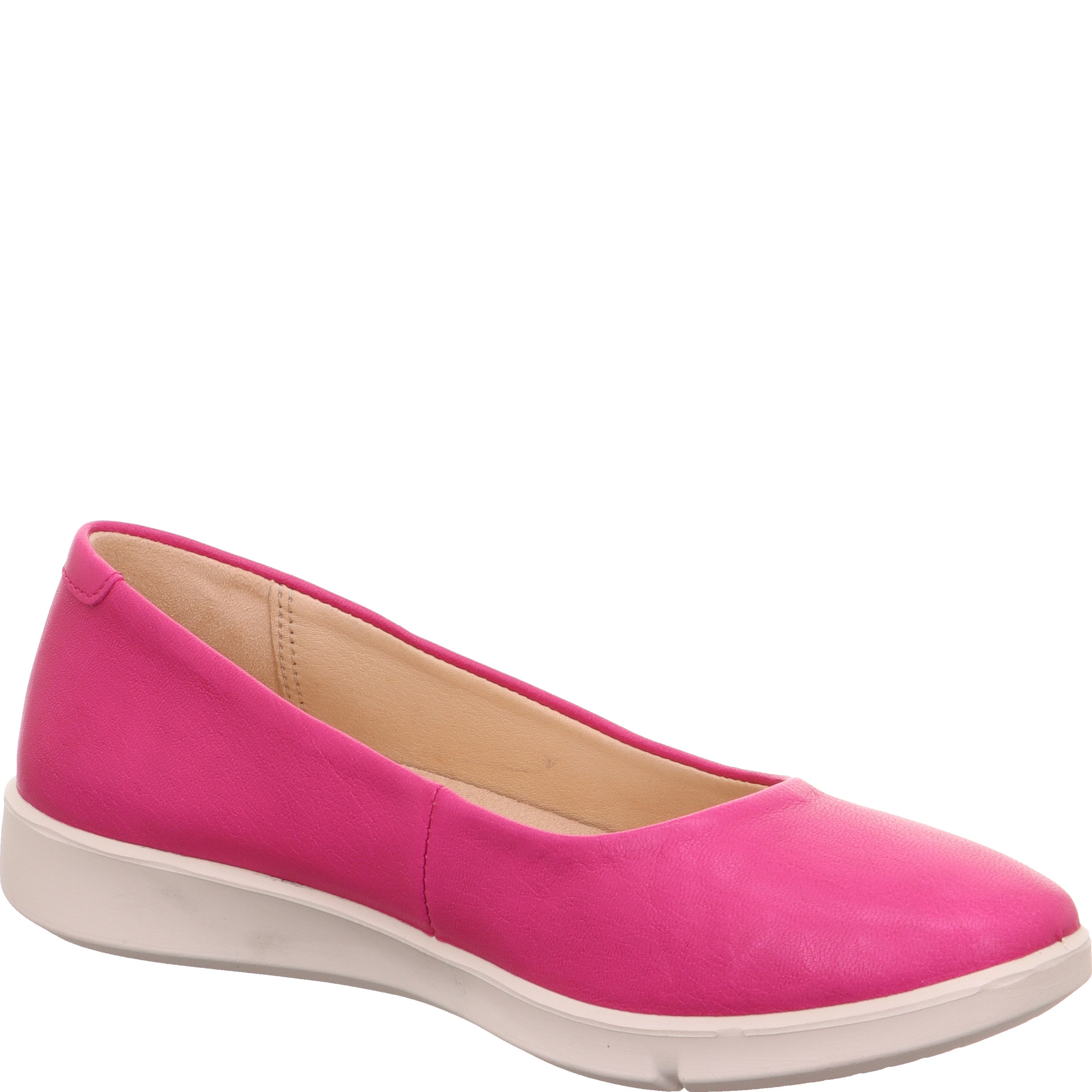 legero LUCCA Damen  Ballerina mit Slip-on - Farbe: Maberry - Größe: 5