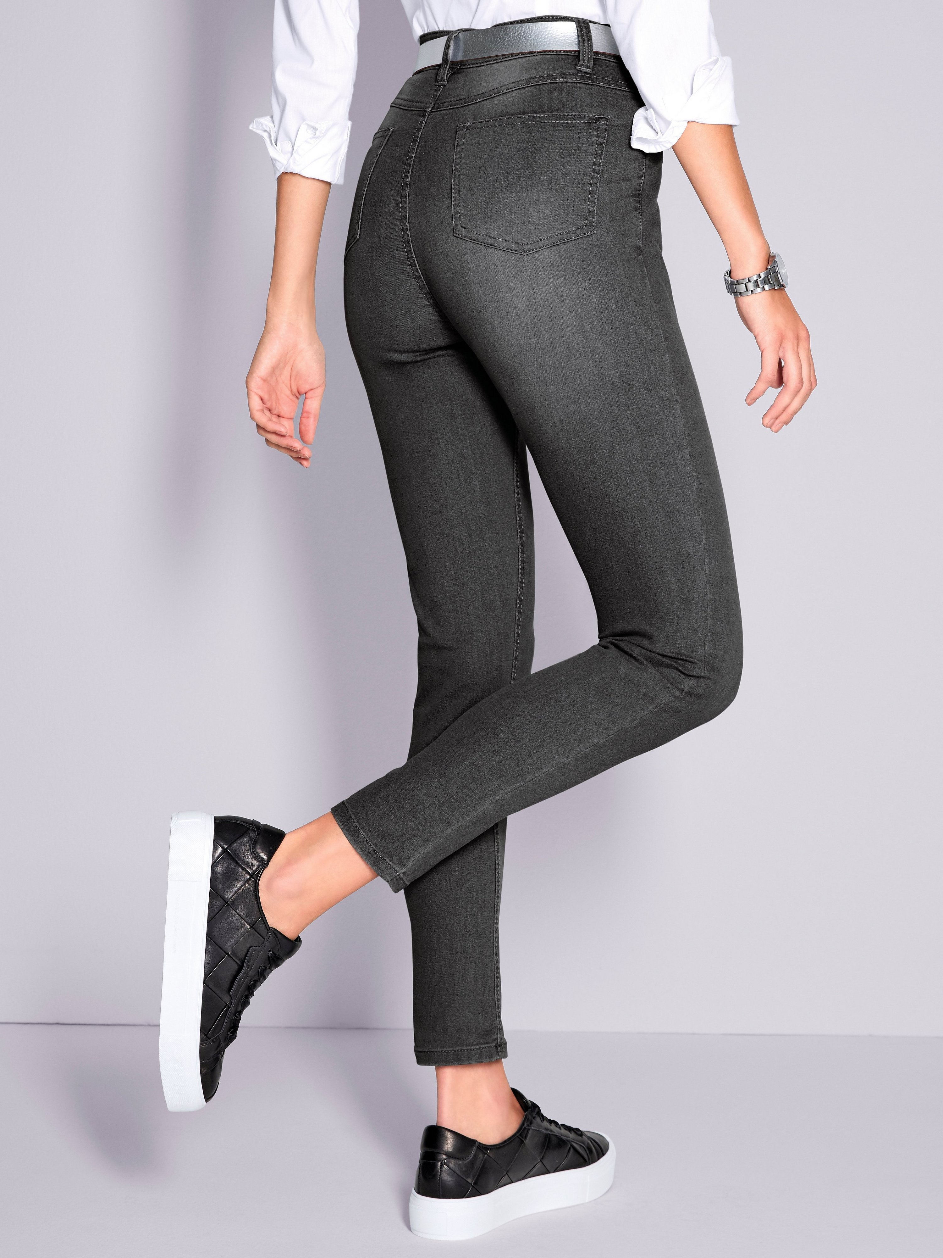 High Waist-Jeans