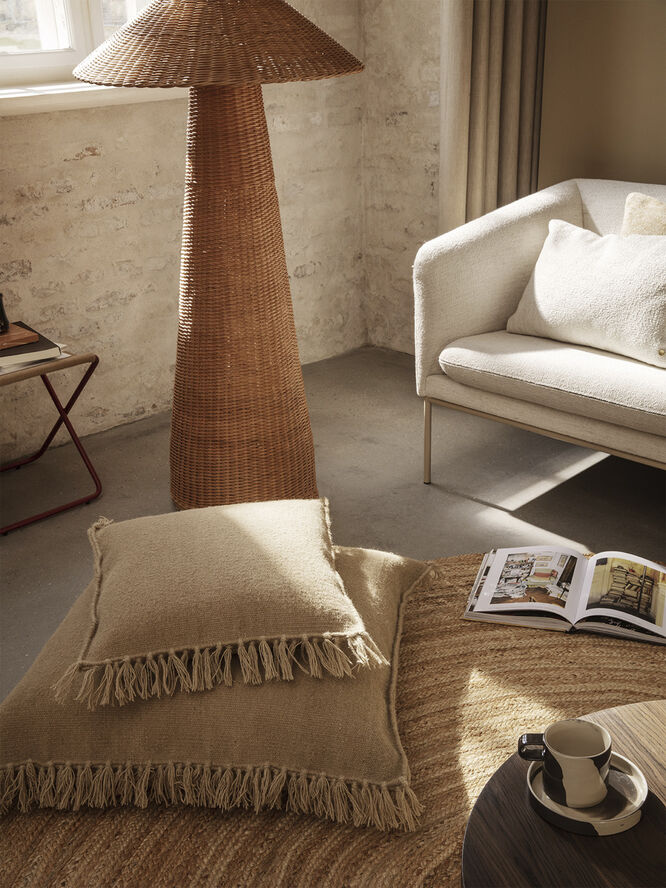 ferm LIVING Dou Floor Lamp Natural