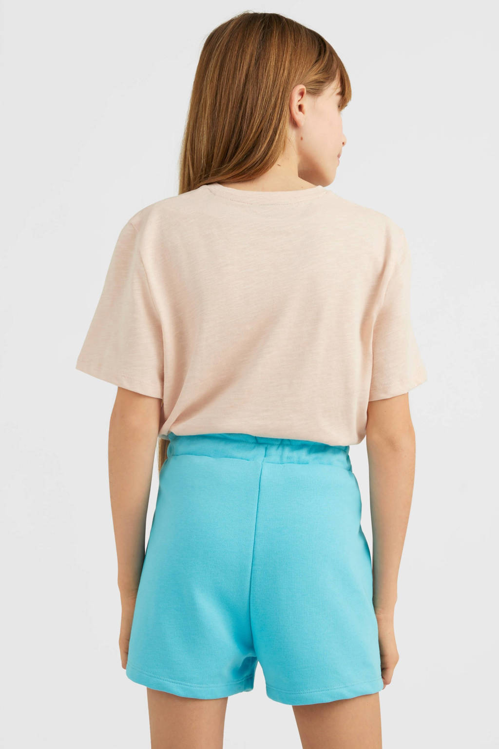 O'Neill sweatshort met printopdruk lichtblauw