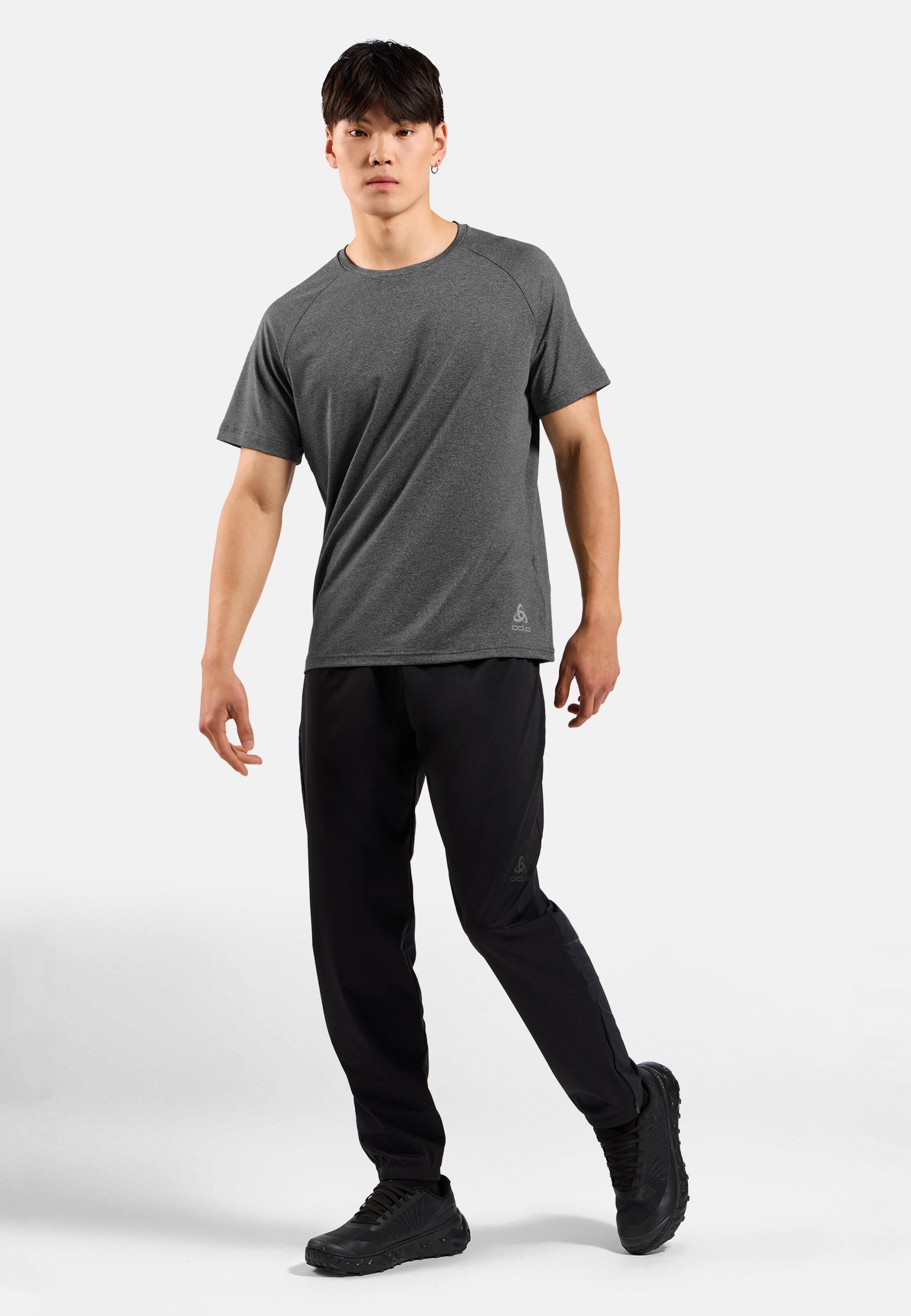 Essential 365 T-Shirt in grey melange