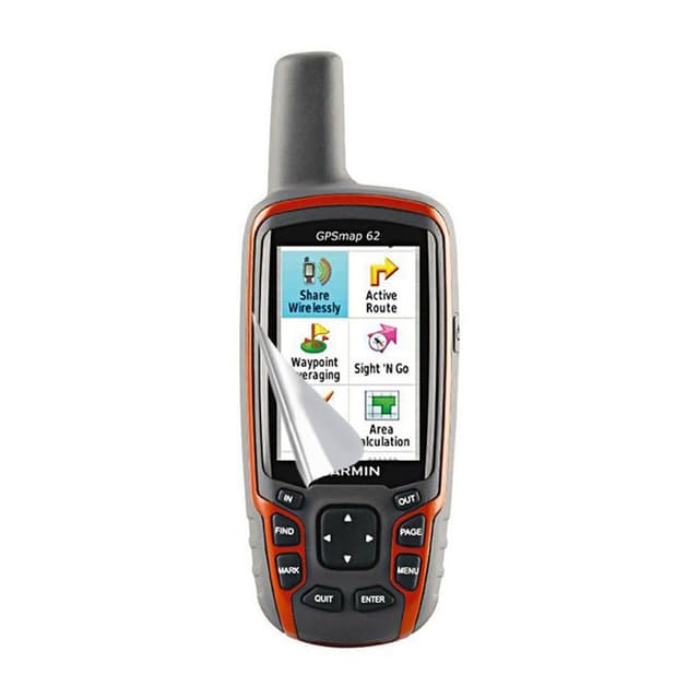 2-Pak Skærmbeskytter PET film Garmin GPSMAP 62