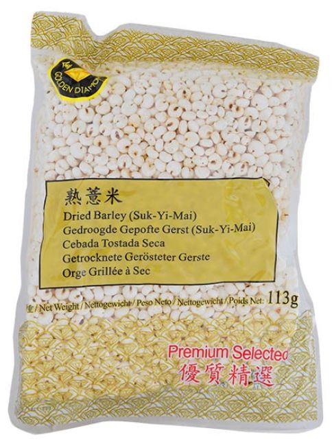 Golden Diamond Gedroogde Gepofte Gerst (Suk Yi Mai) 113g