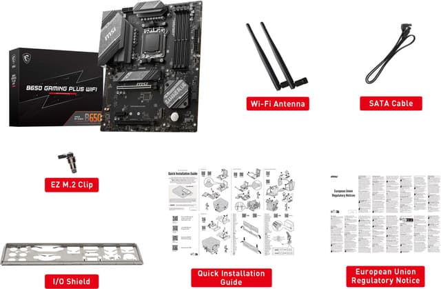 MSI B650 GAMING PLUS WIFI bundkort
