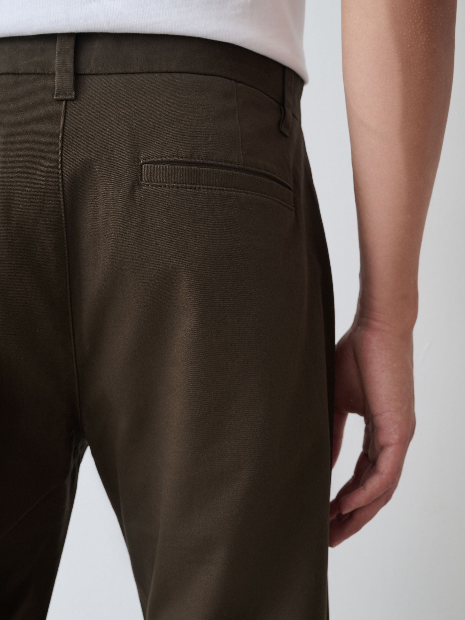 Kakigroen - Straight fit - Stretchy chino