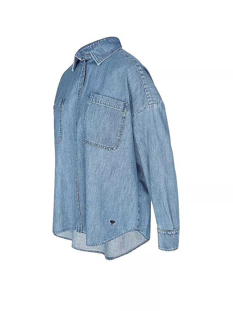 WEEKEND MAX MARA Jeansbluse LANDA blau