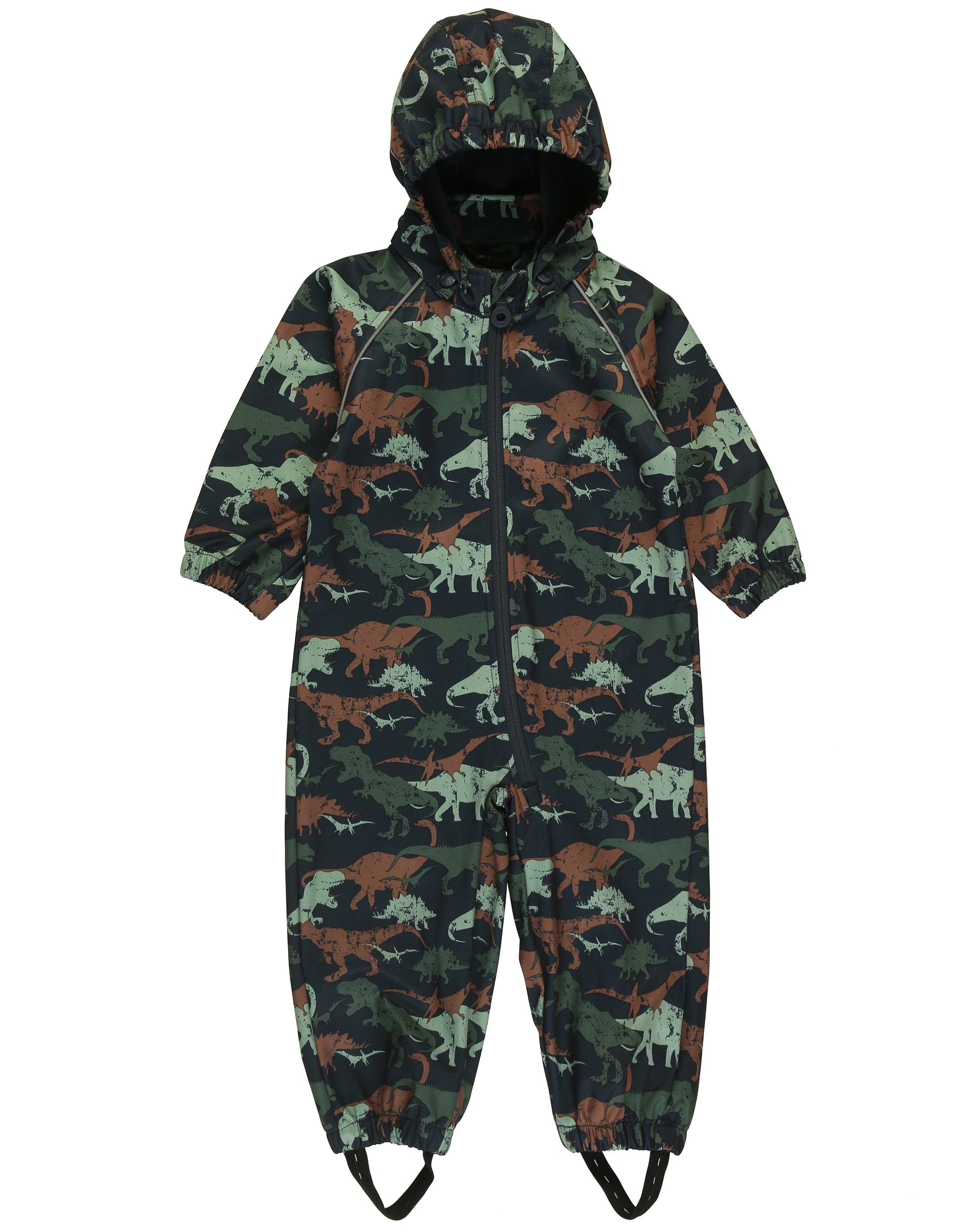 Softshelloverall DINOS AOP in blue nights