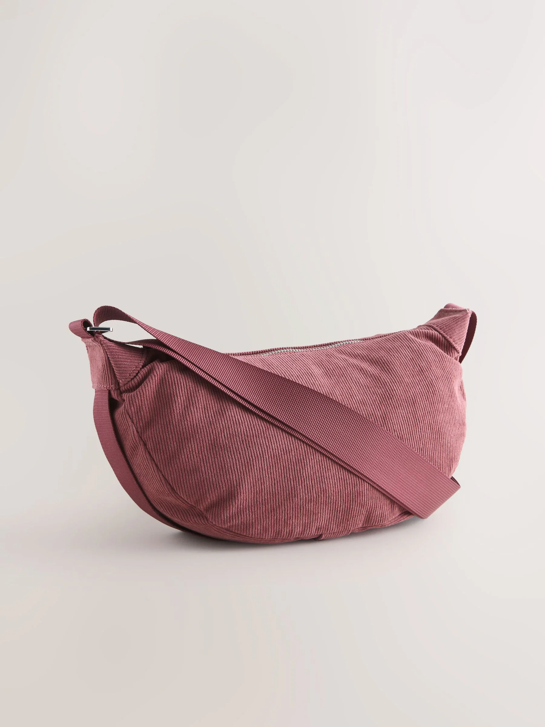 Roze - Cord Effect Sling Bag