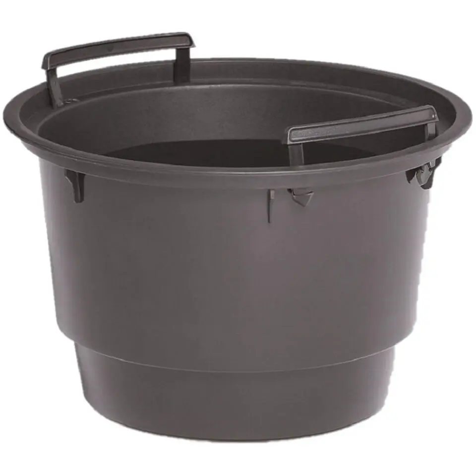 Binnenpot voor bloempotten/plantenpotten - antraciet - 18 liter