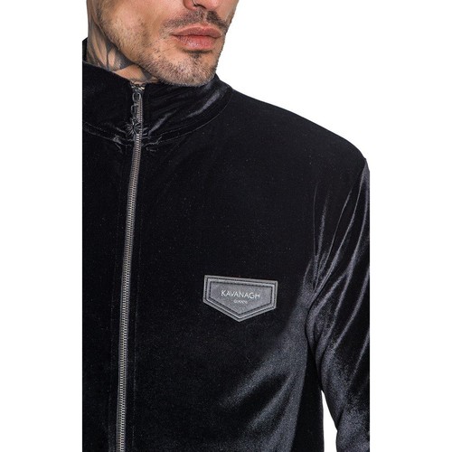Gianni Kavanagh - Chaquetade Terciopelo Alive Negro Negro